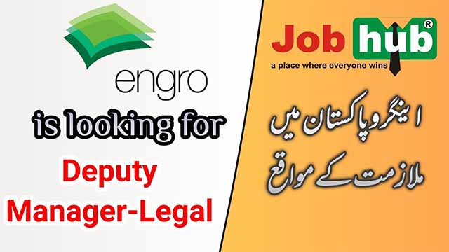 Deputy Manager Legal Jobs in PESCO