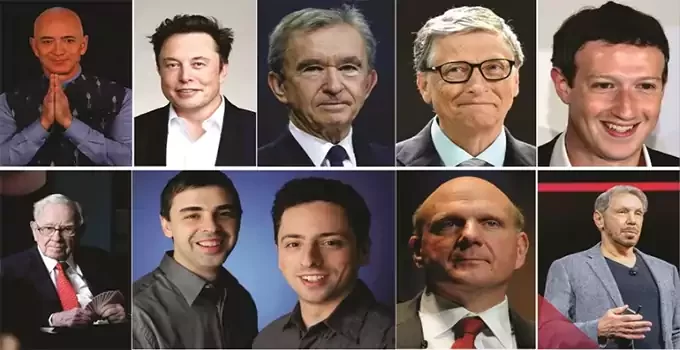 Top 10 Richest Man Billionaires List & Net Worth World 2023